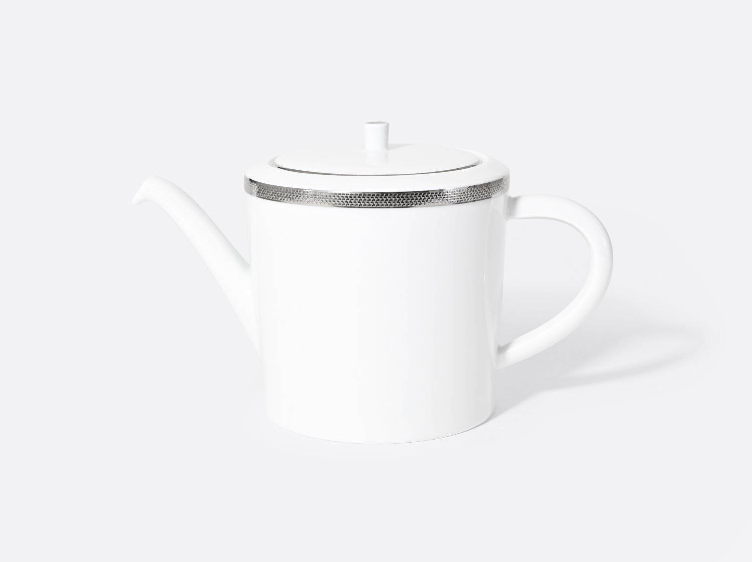 China Hot beverage server 34 oz Maille Platine of the collection Maille Platine | Bernardaud