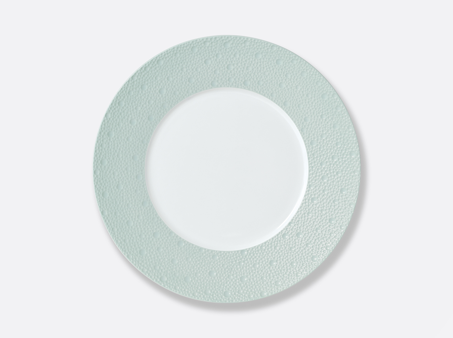 China Dinner plate 10.5'' Ecume Green of the collection Ecume Vert | Bernardaud