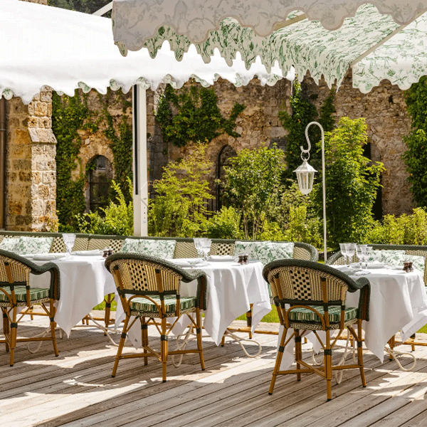 China Abbaye des Vaux-de-Cernay of the collection ART DE VIVRE | Bernardaud