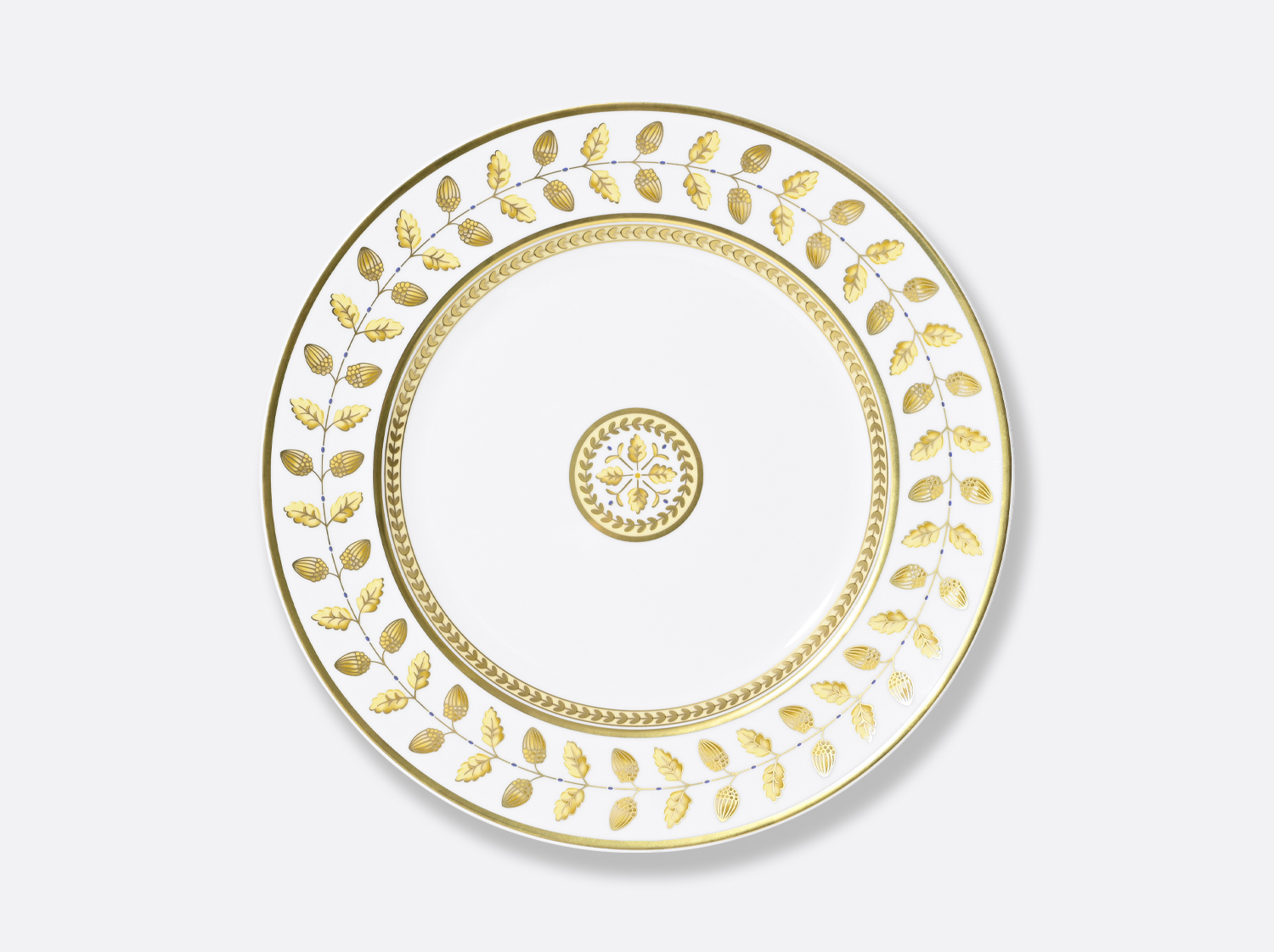 China Dinner plate 10.5'' Constance Yellow of the collection Constance Jaune | Bernardaud