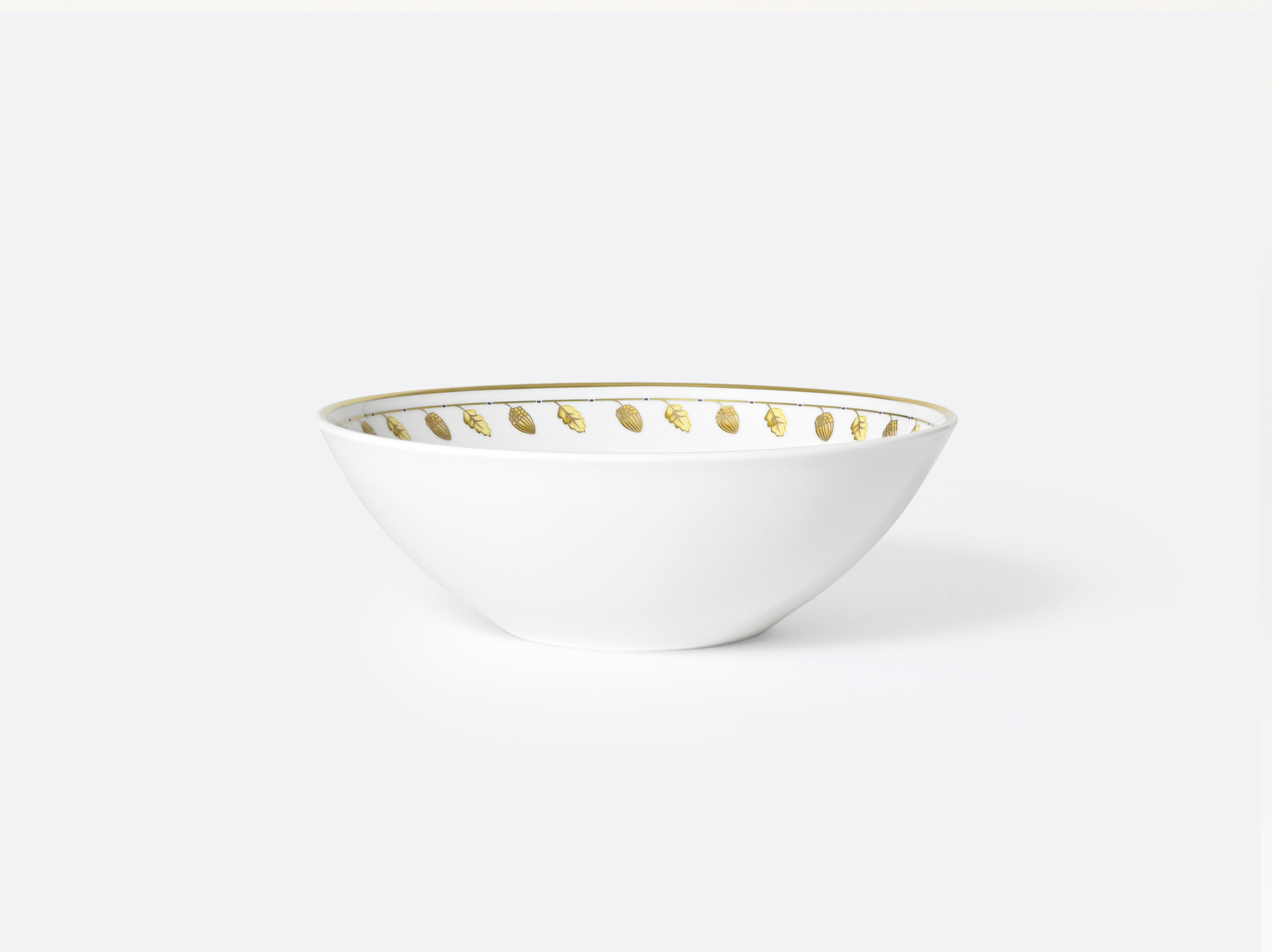 China Cereal bowl 10 oz Constance Yellow of the collection Constance Jaune | Bernardaud