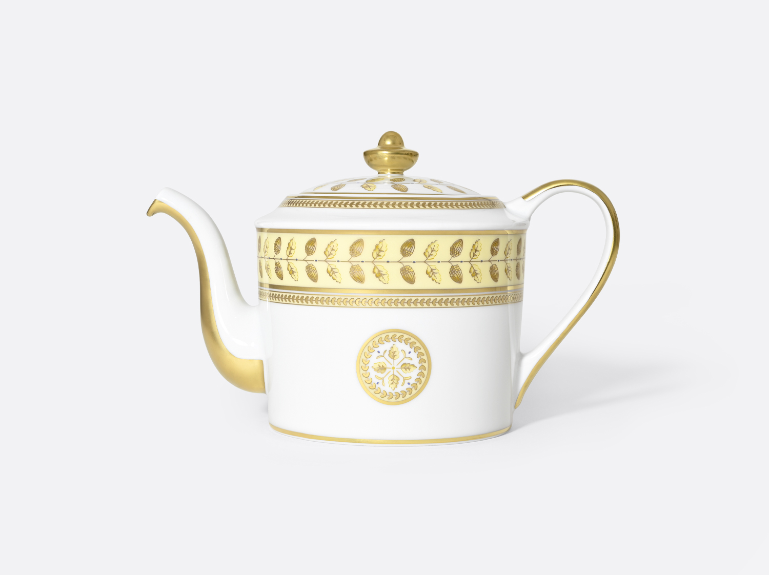China Teapot 34 oz Constance Yellow of the collection Constance Jaune | Bernardaud