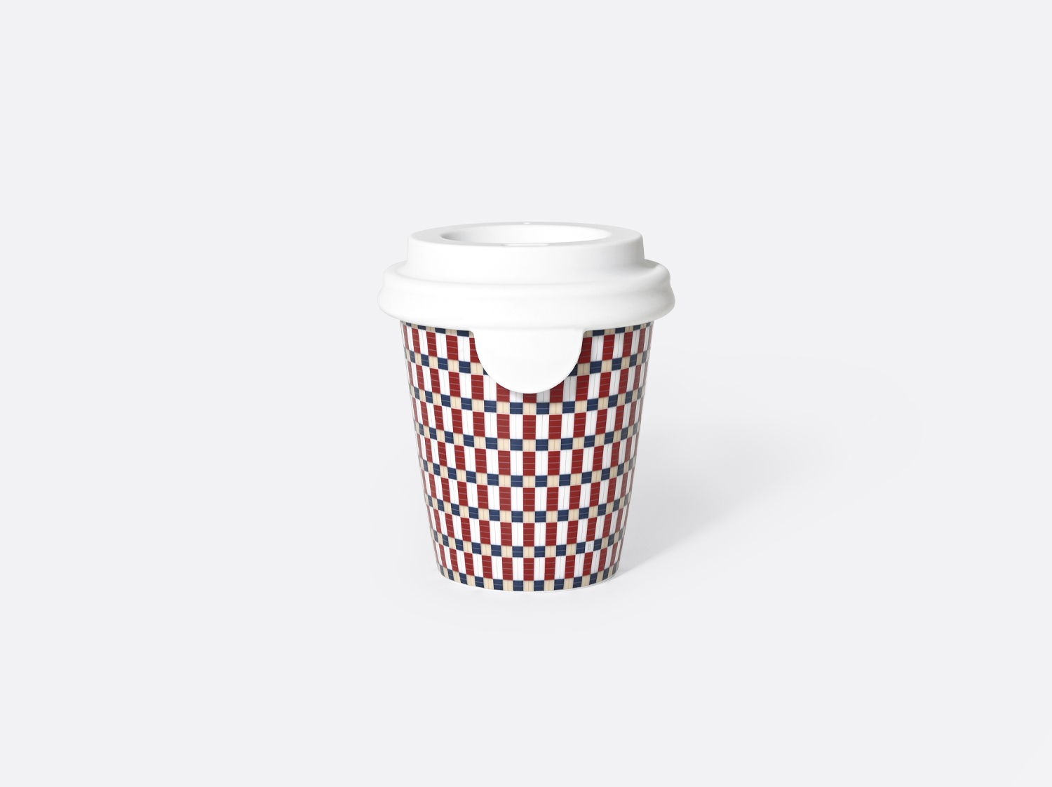 China Nomad cup 6.8 oz Germain red and blue of the collection Germain Rouge et Bleu | Bernardaud