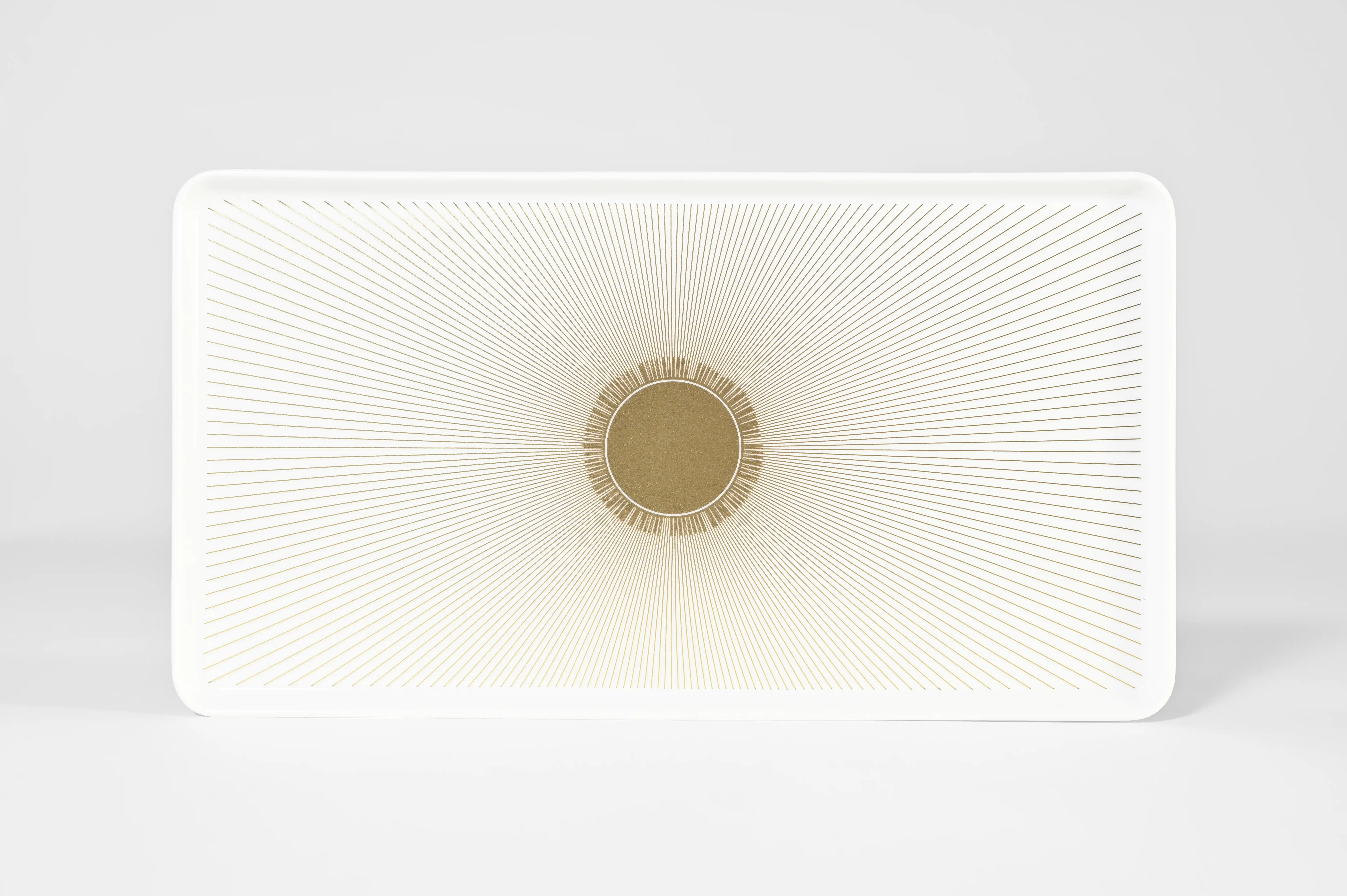 China Rectangular tray L. 10,6'' l. 5,9'' of the collection Sol | Bernardaud