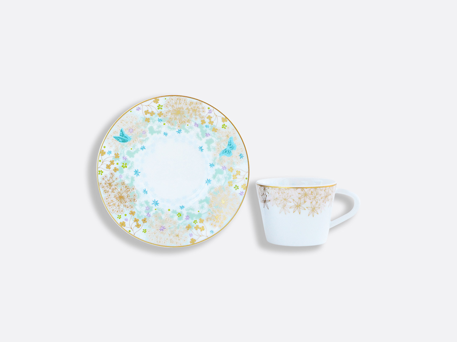 China Espresso cup and saucer gift box - 2 Oz of the collection FÉERIE - MICHAËL CAILLOUX | Bernardaud