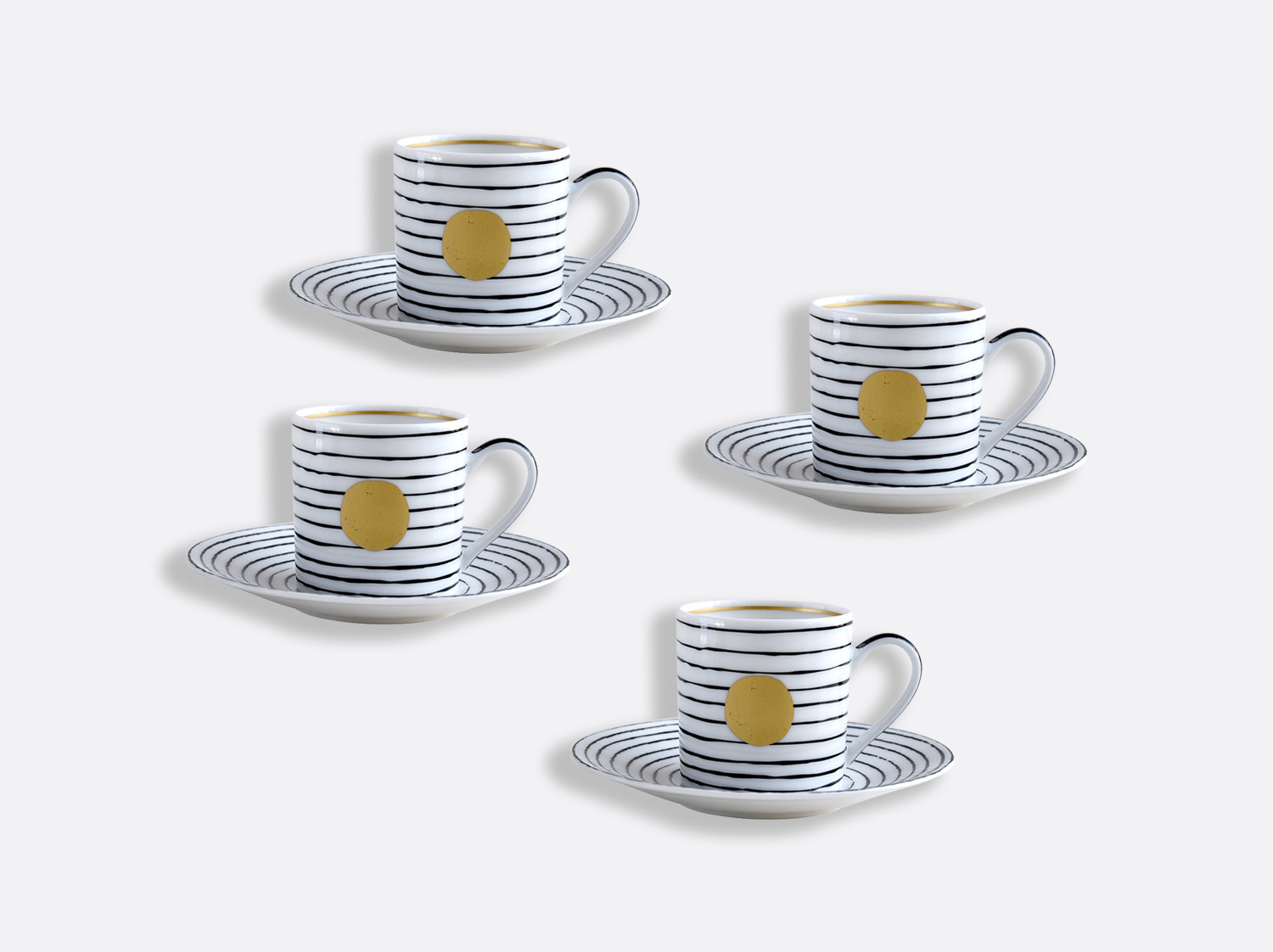 Bernardaud Aboro Tea Cup and Saucer