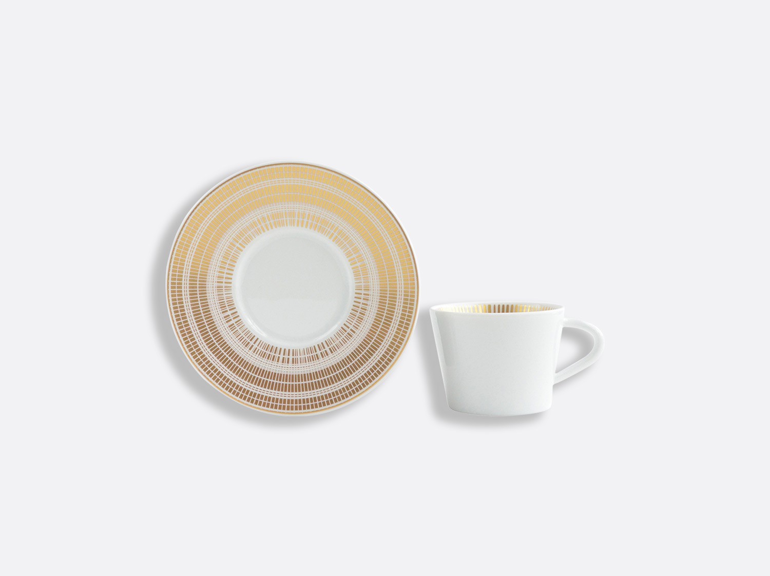 Coffret de tasses & soucoupes café 6 cl - A l'unité en porcelaine de la collection CANISSE Bernardaud