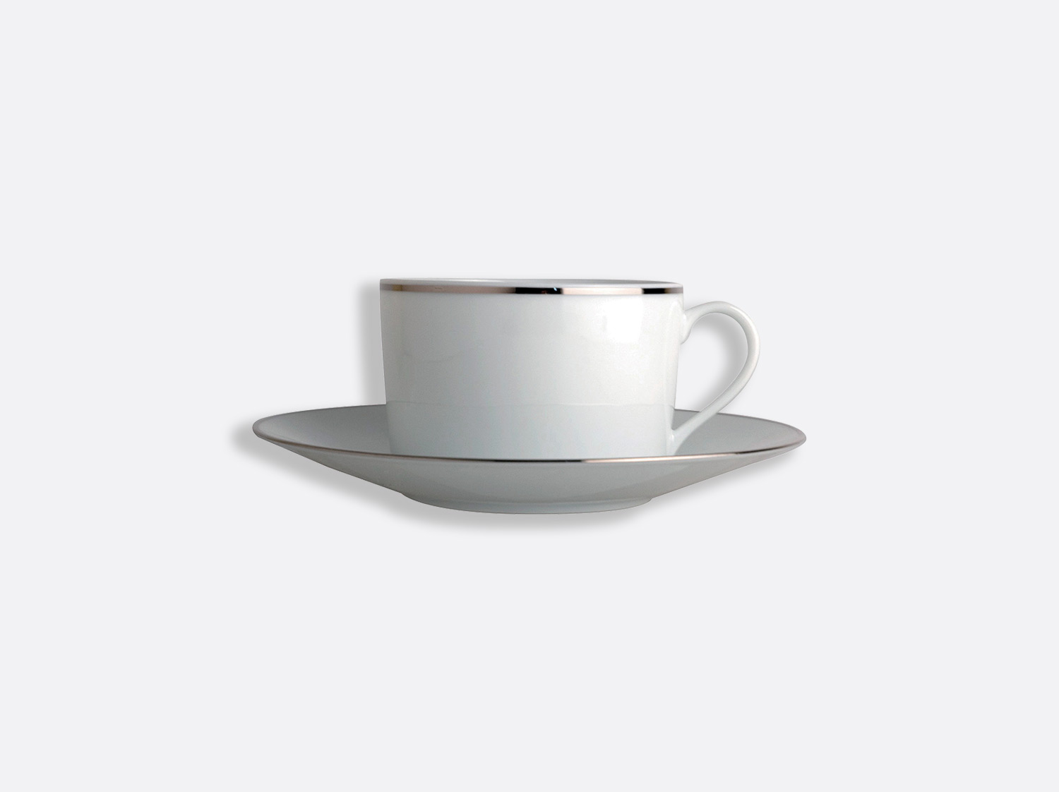 China Tea cup and saucer gift box - 5 Oz - Per unit of the collection Cristal | Bernardaud