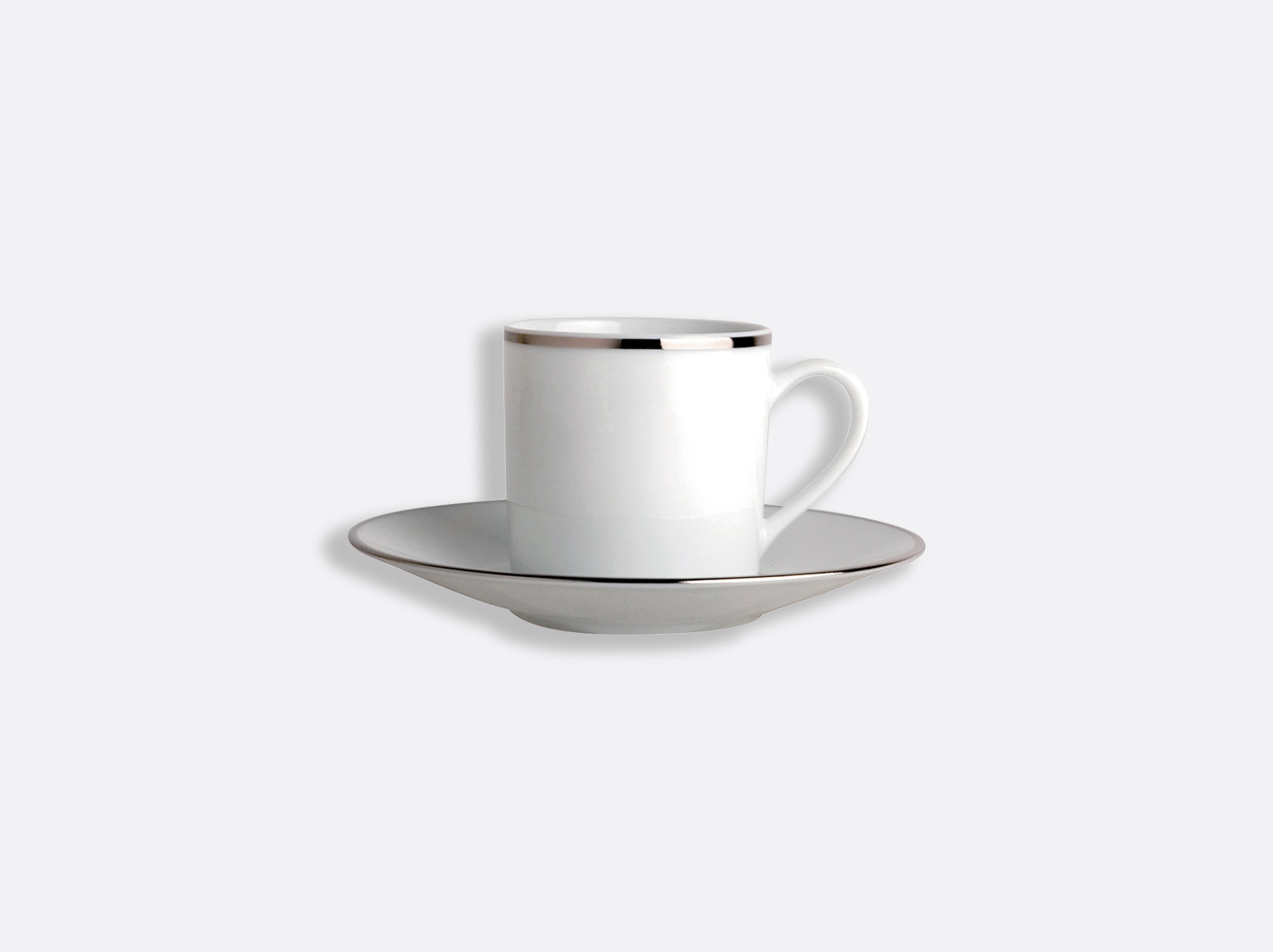 Coffret de tasses & soucoupes café 8 cl - A l'unité en porcelaine de la collection Cristal Bernardaud