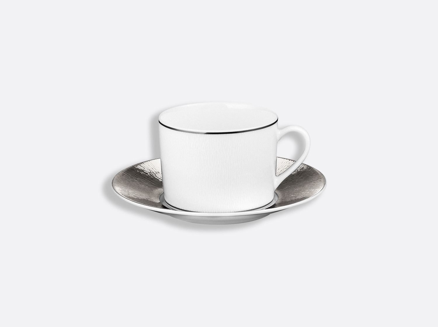 Coffret de tasses & soucoupes thé 15 cl - A l'unité en porcelaine de la collection Dune Bernardaud