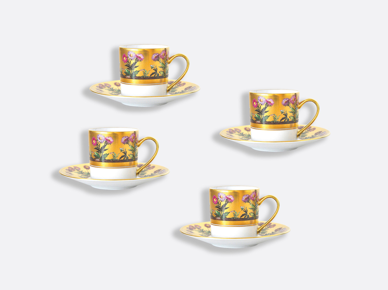 China Set of 4 of the collection Heloise | Bernardaud
