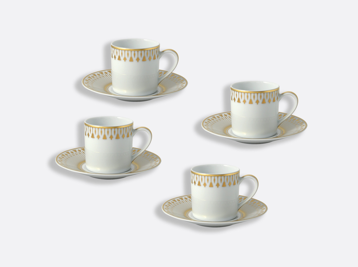 Set of 4 Unique Espresso Cups
