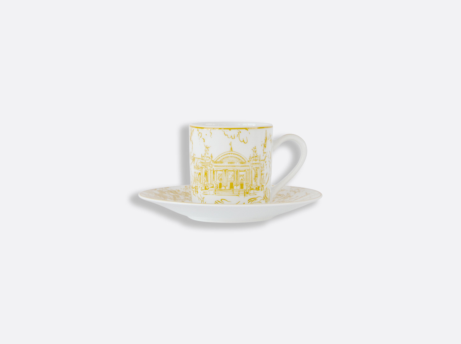 China Set of espresso cups and saucers 3 oz - Per unit of the collection Tout Paris | Bernardaud