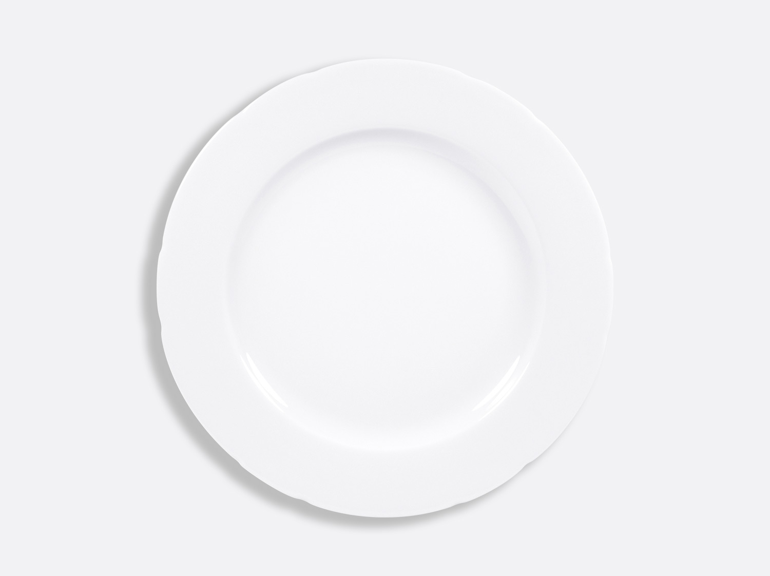 Assiette à diner 26 cm en porcelaine de la collection CLUNY Bernardaud