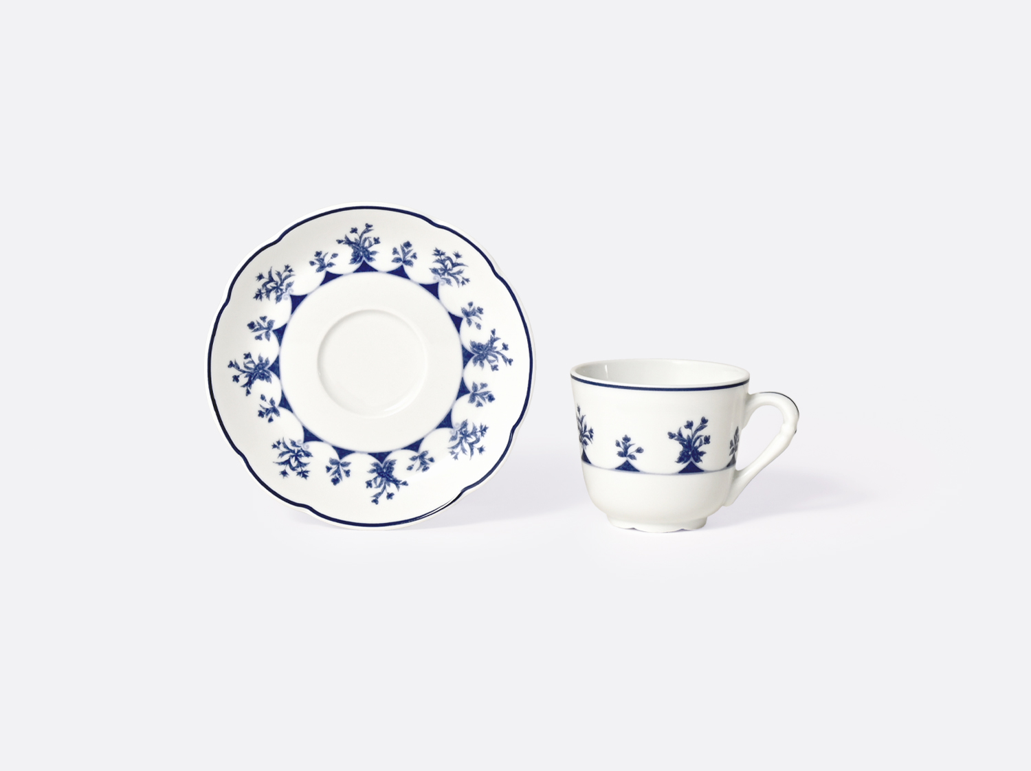 China Moka cup and saucer gift box 6 cl - per unit of the collection Chateaubriand Couleur | Bernardaud