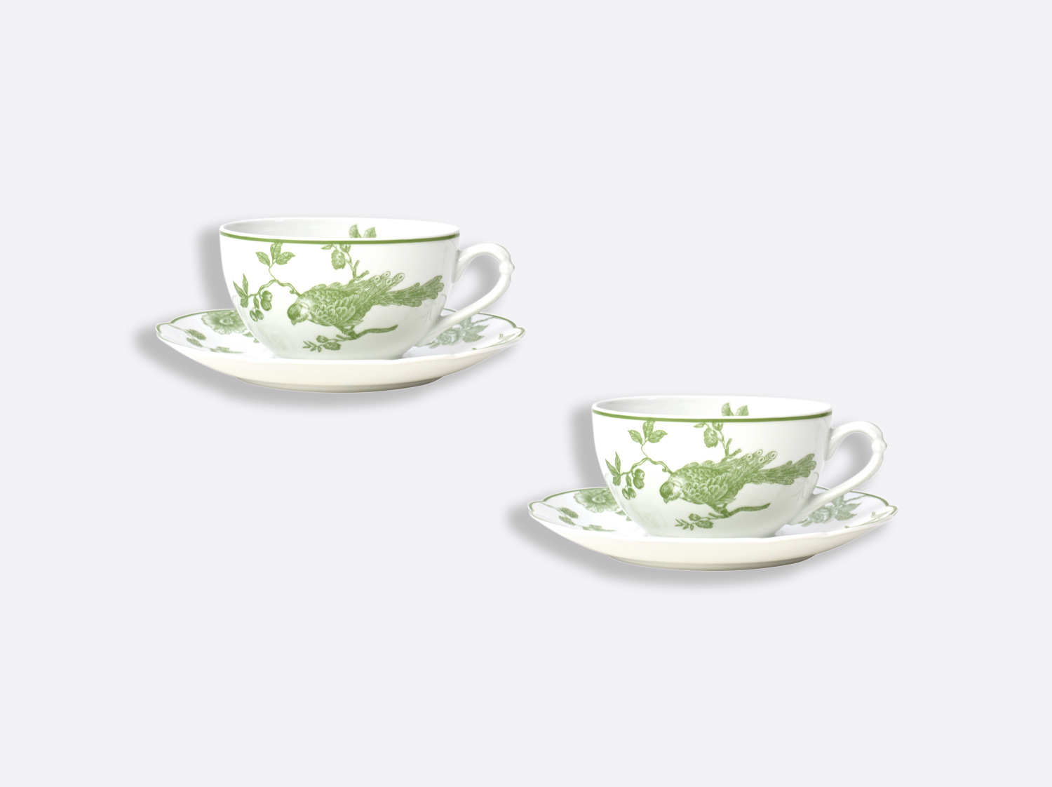 China Breakfast cup and saucer 8.5 oz - Set of 2 of the collection Albertine | Bernardaud