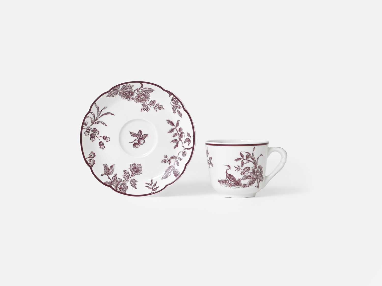 China per unit of the collection Albertine Prune | Bernardaud