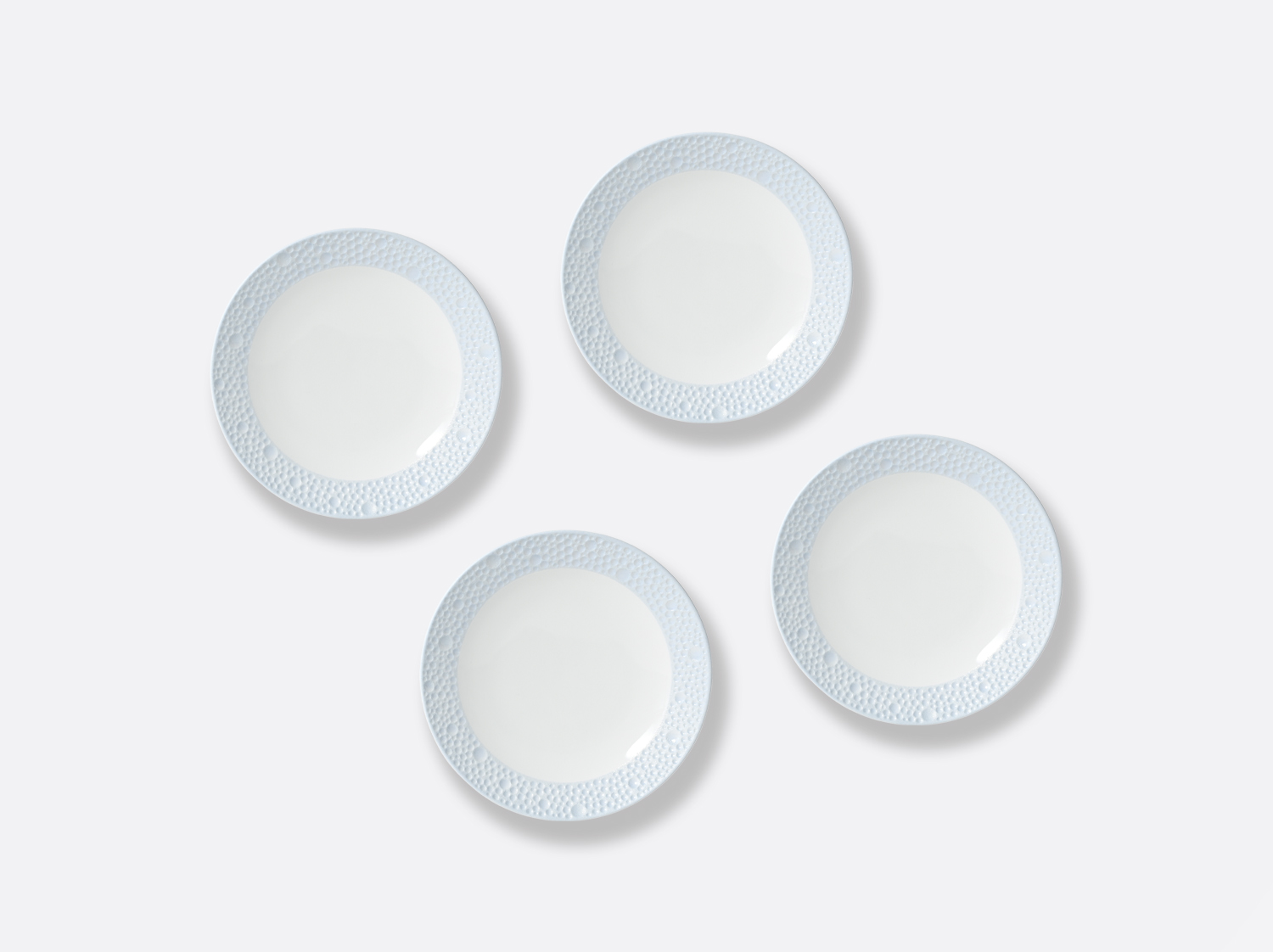 China Set of 4 of the collection Ecume Bleu | Bernardaud
