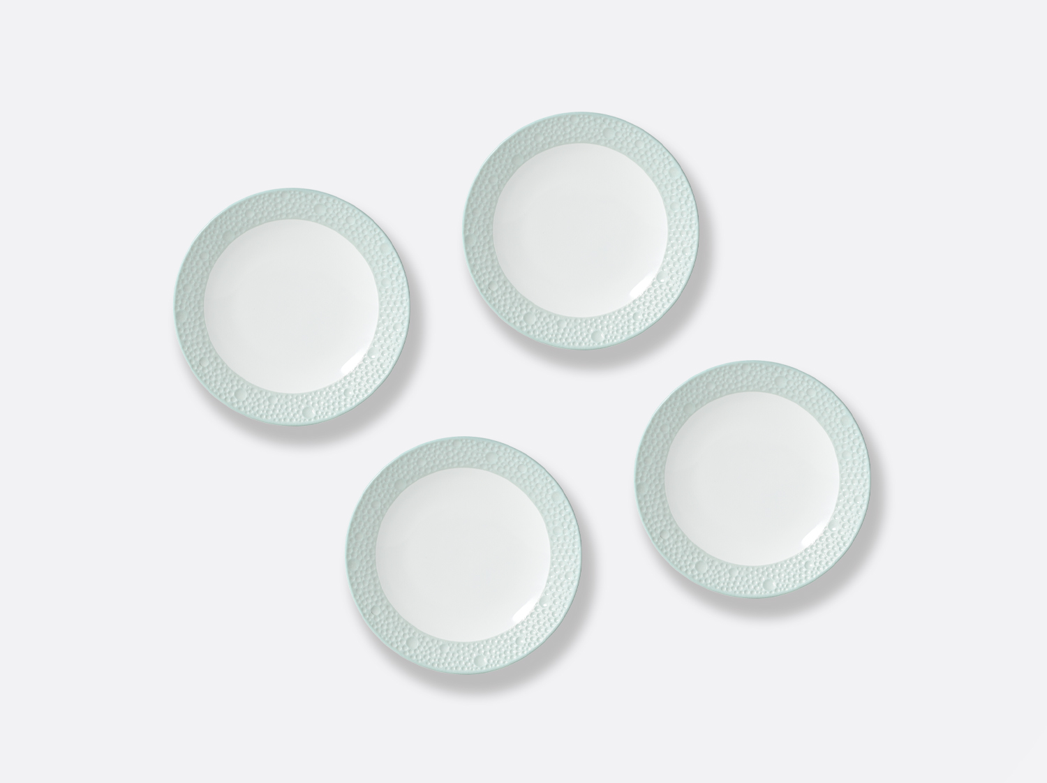 China Set of 4 of the collection Ecume Vert | Bernardaud