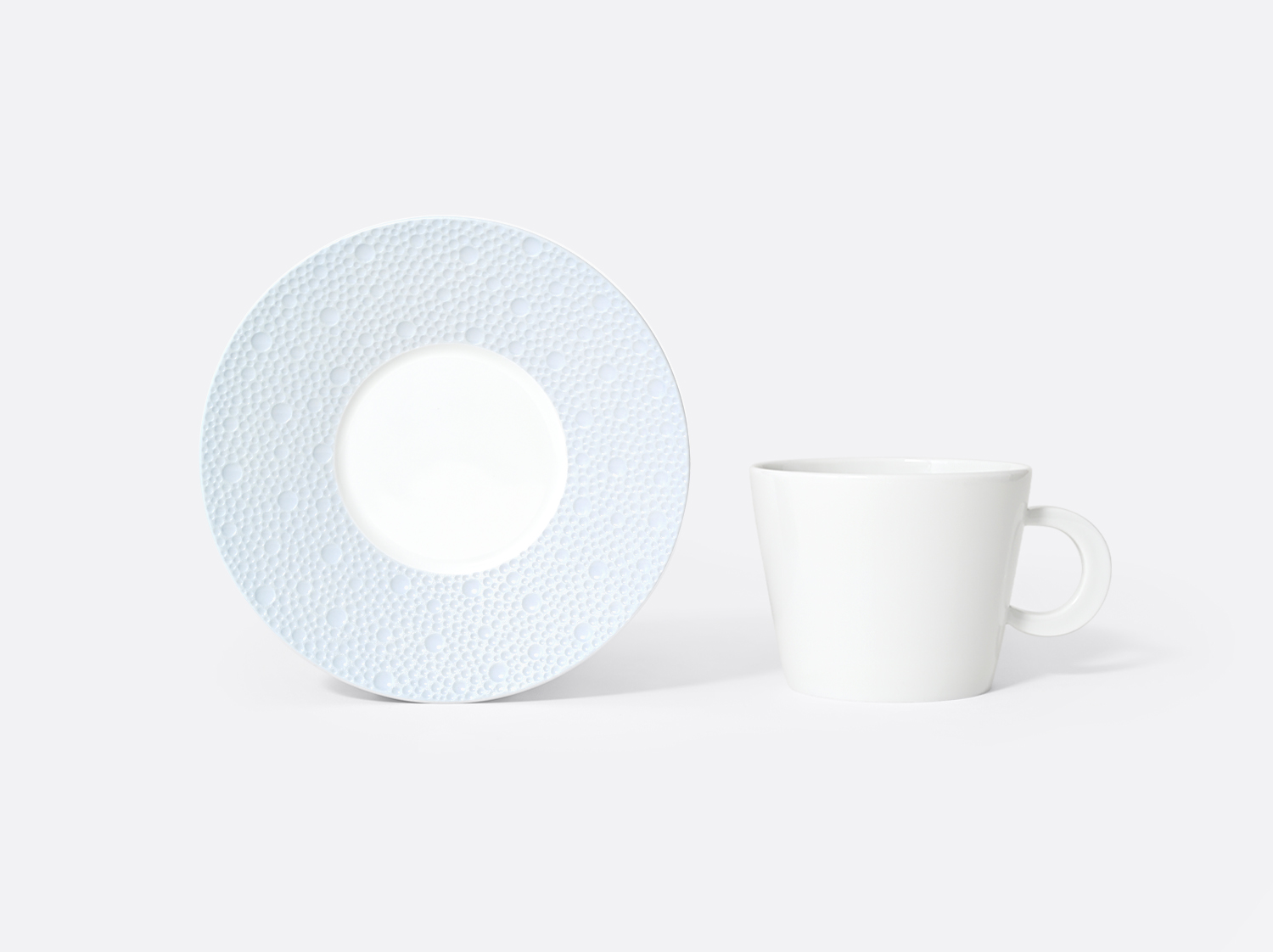 A l'unité en porcelaine de la collection Ecume Bleu Bernardaud