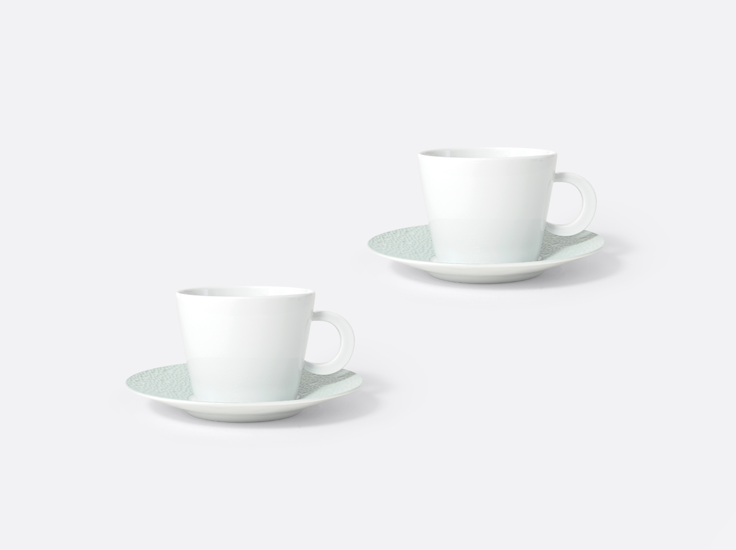 China Set of 2 of the collection Ecume Vert | Bernardaud