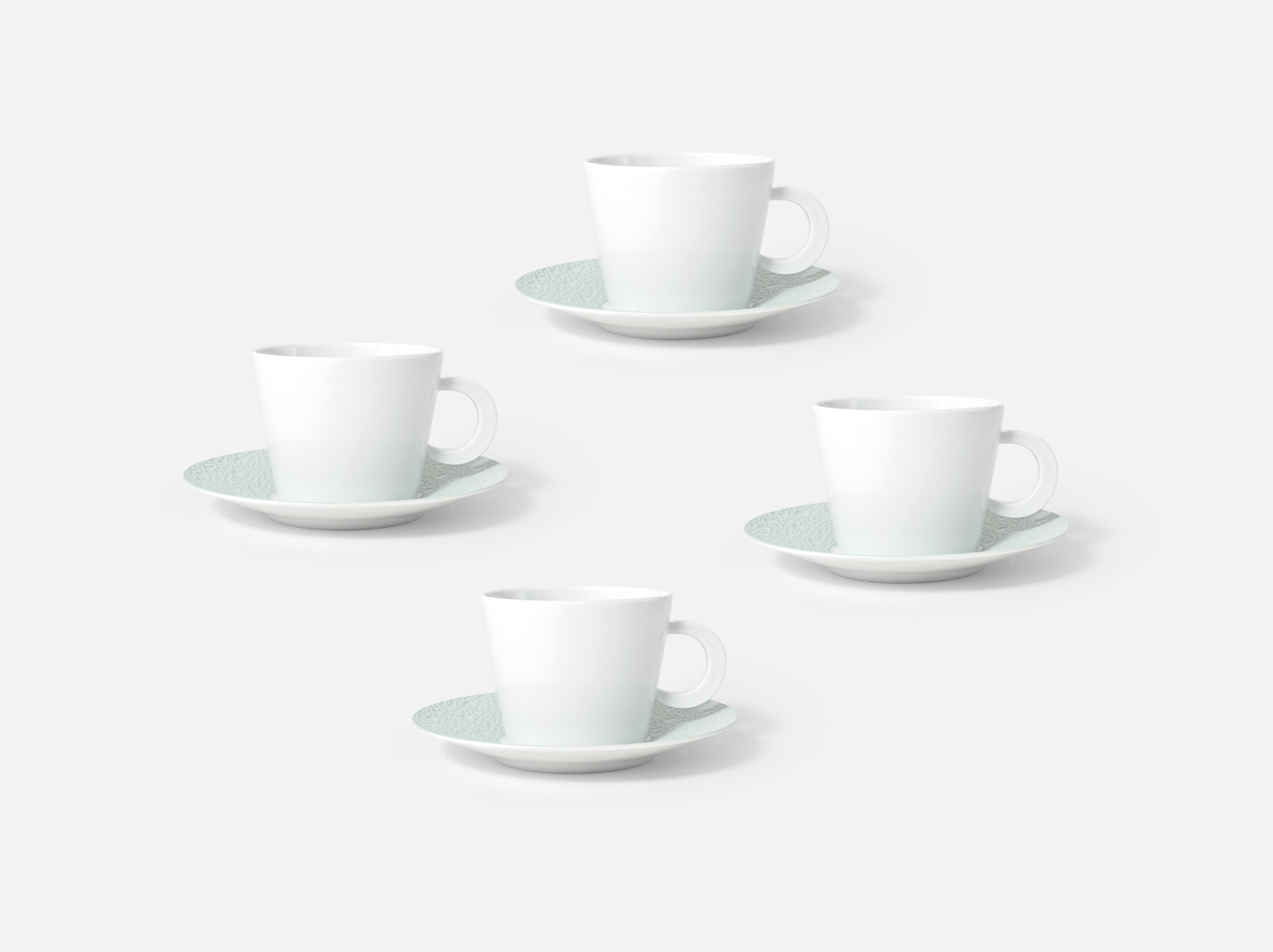 China Set of 4 of the collection Ecume Vert | Bernardaud