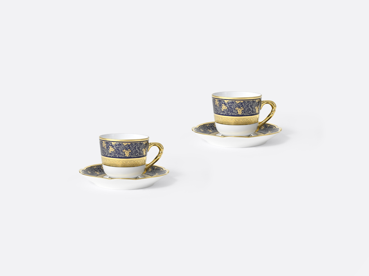 Coffret de Tasse et soucoupe expresso 6 cl Eden Apparat - Coffret de 2 en porcelaine de la collection Eden Apparat Bernardaud