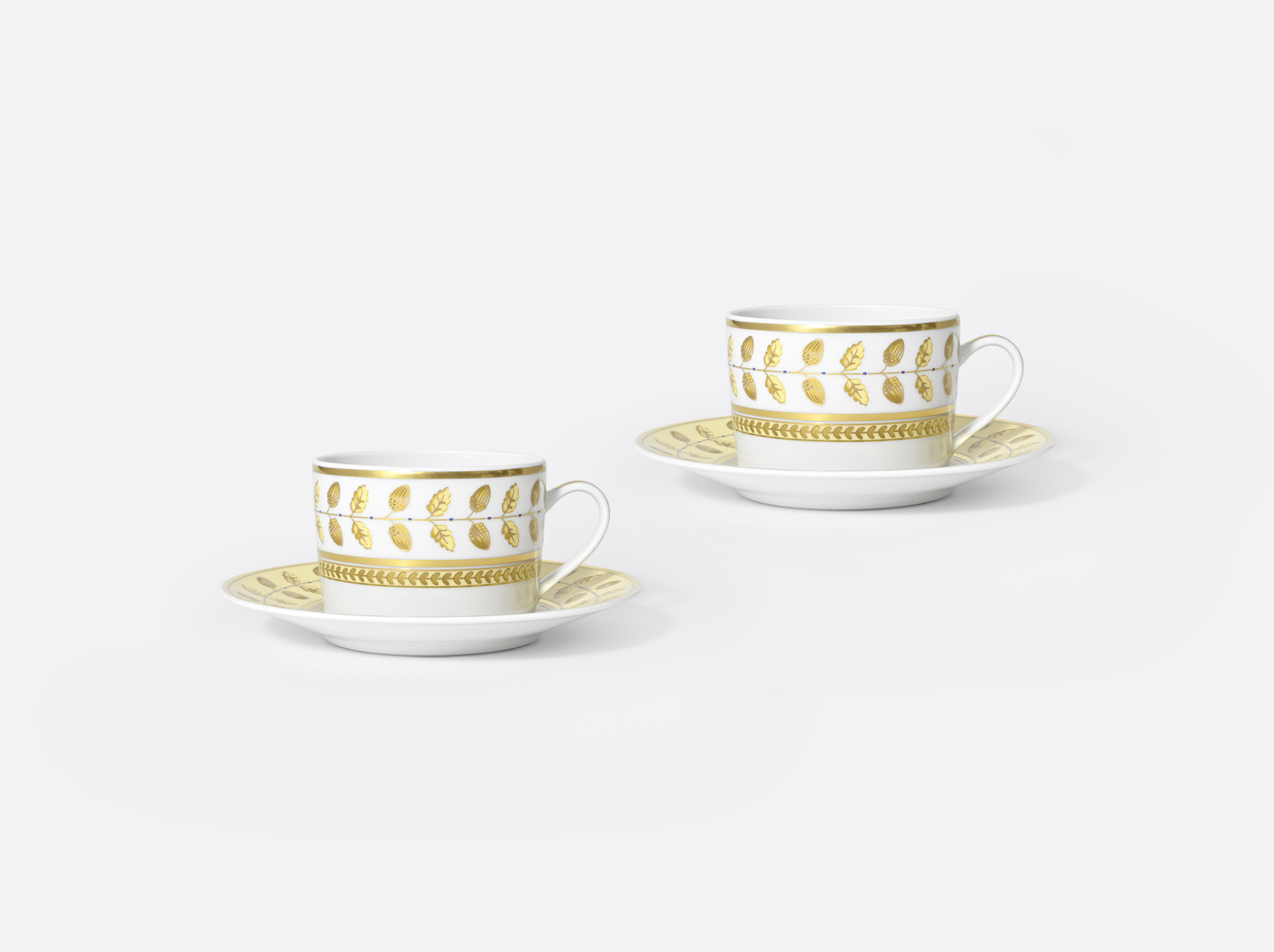 China Set of 2 of the collection Constance Jaune | Bernardaud