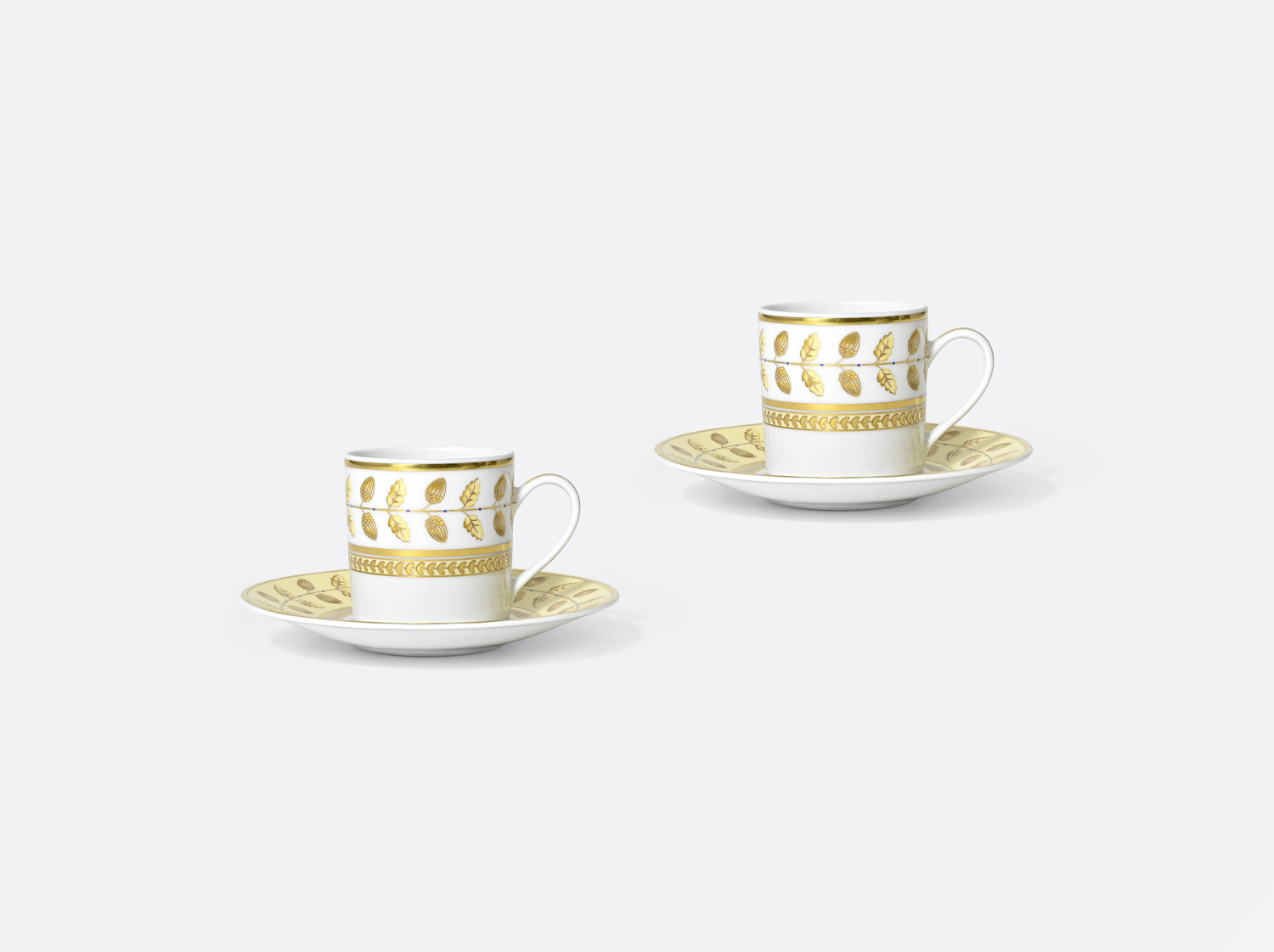 China Set of 2 of the collection Constance Jaune | Bernardaud